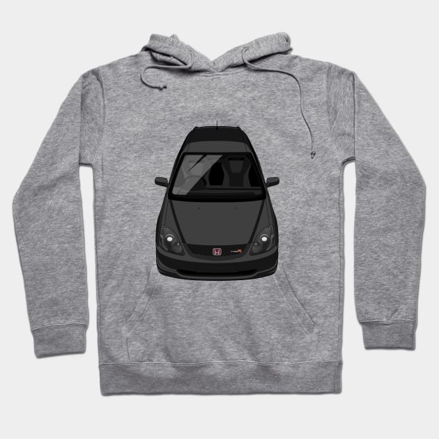 Civic Type R 7th gen 2000 2004 Black Black Civic Hoodie TeePublic